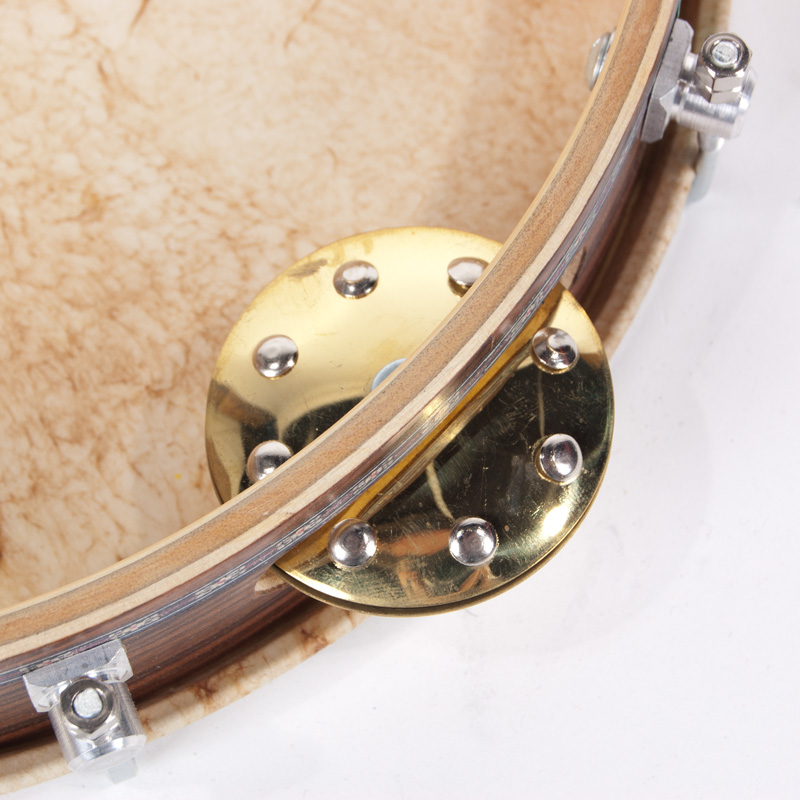 Pandeiro Choro 10'' cymbals with rivets