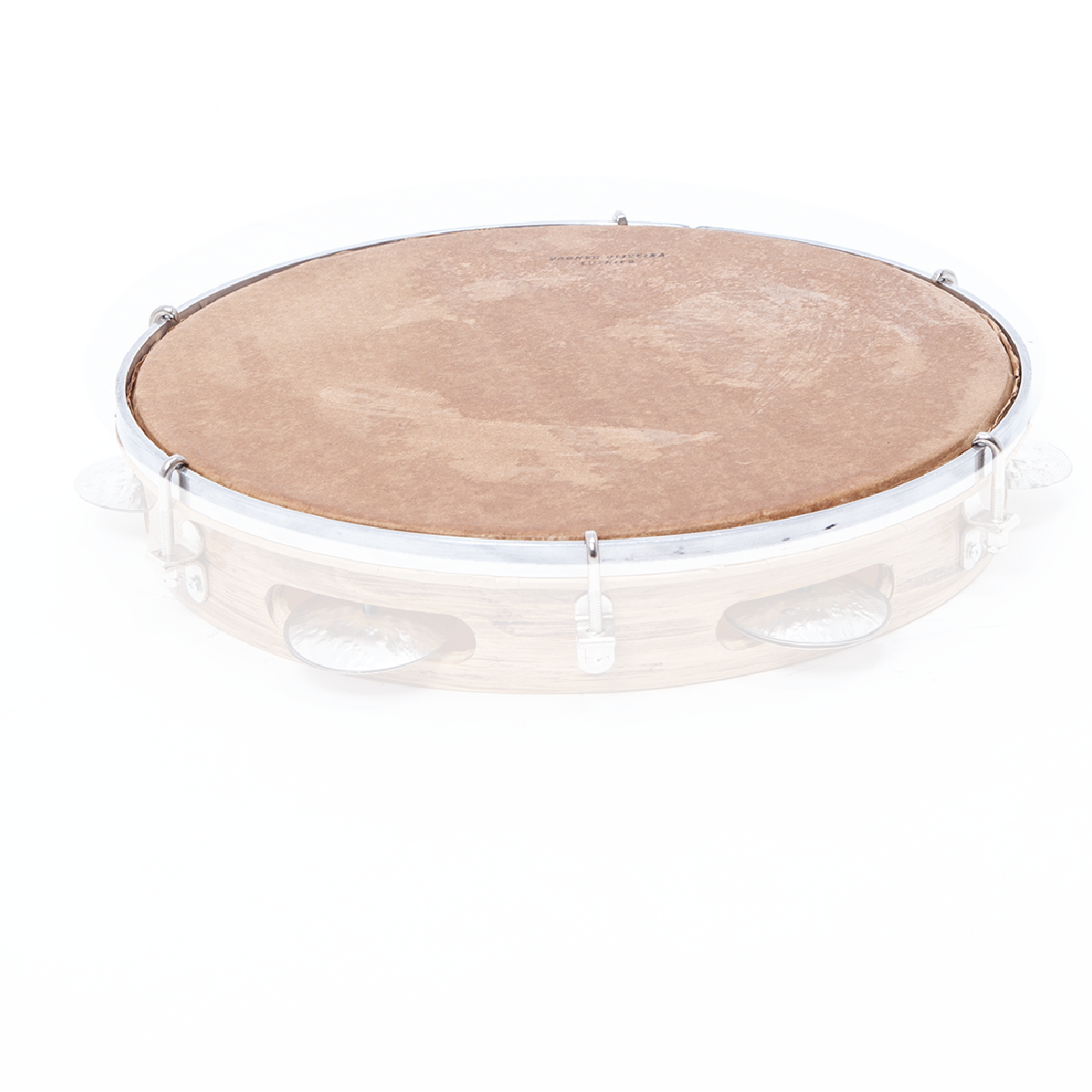 Hide head with spare rim 10'' Pandeiro Choro