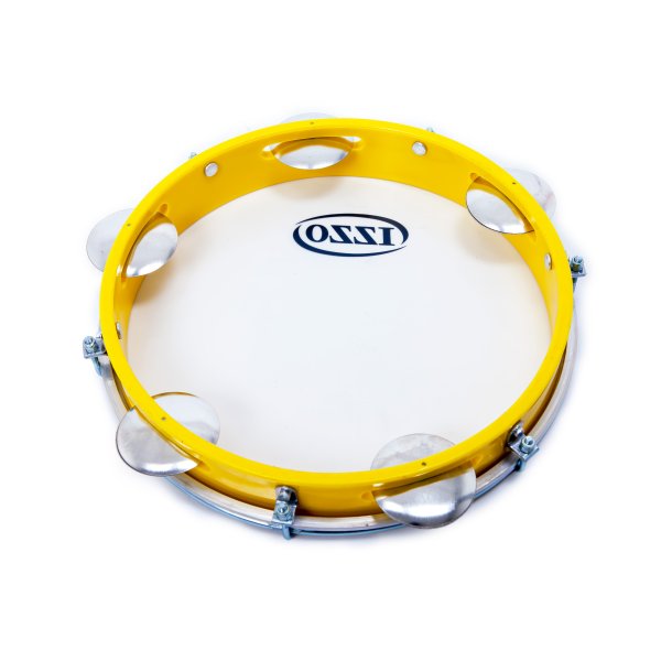 Pandeiro 10'' ABS frame, yellow Izzo APR0003