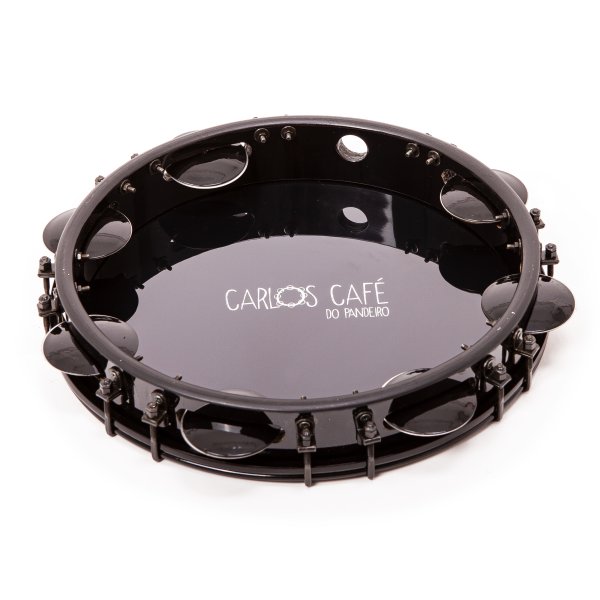 Pandeiro Black 12'' Carlos Cafe Contemporânea A341616